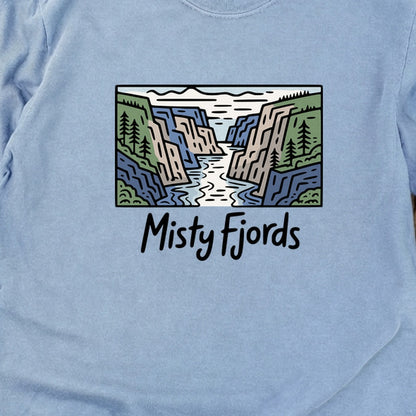 Misty Fjords National Monument Cotton Long Sleeve