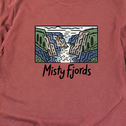 Misty Fjords National Monument Cotton Long Sleeve