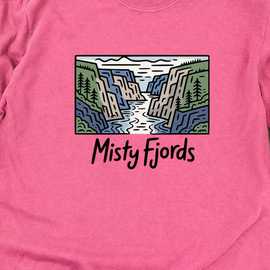 Misty Fjords National Monument Cotton Long Sleeve