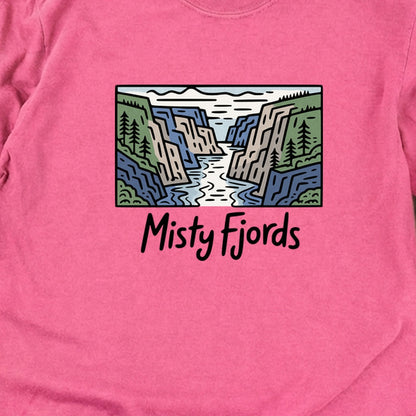 Misty Fjords National Monument Cotton Long Sleeve