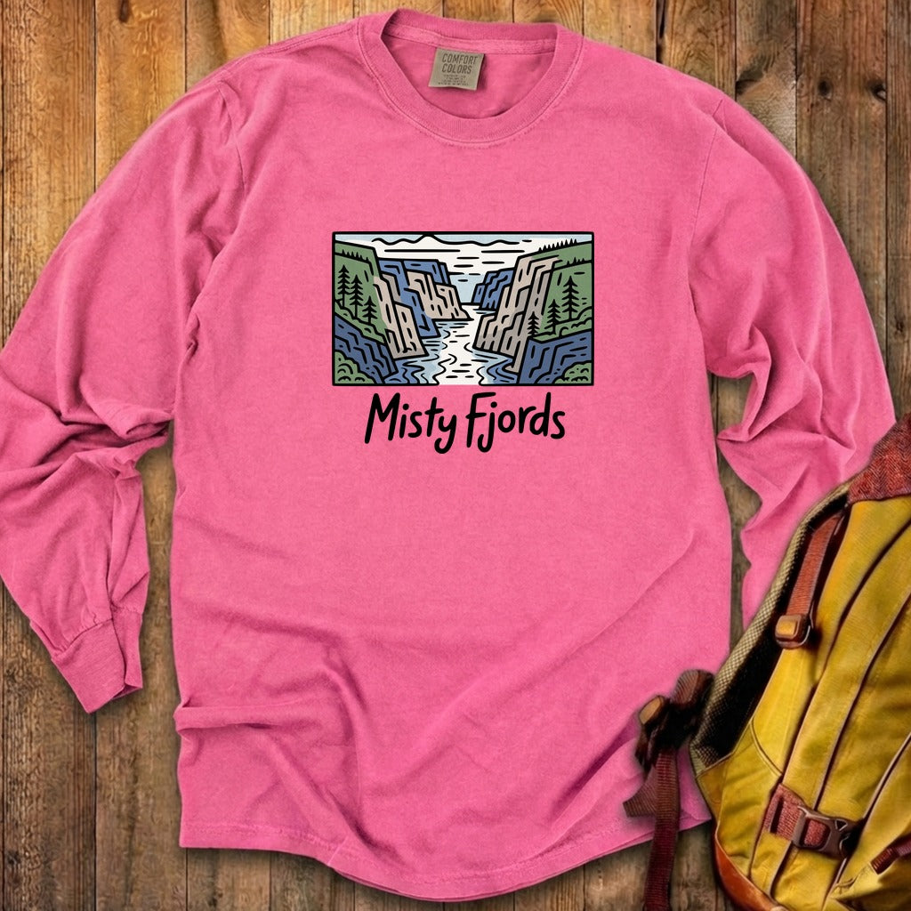 Misty Fjords National Monument Cotton Long Sleeve