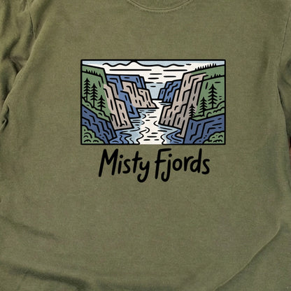 Misty Fjords National Monument Cotton Long Sleeve