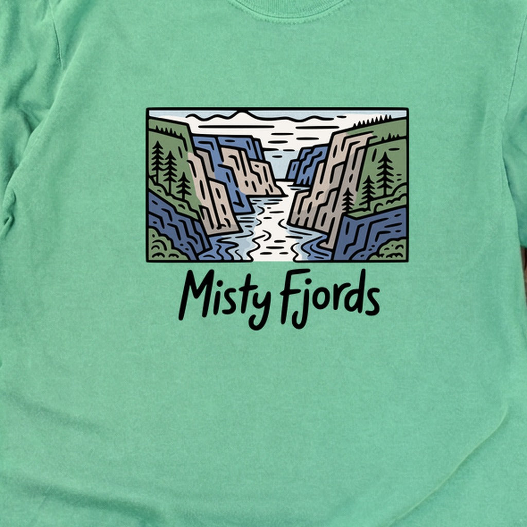 Misty Fjords National Monument Cotton Long Sleeve