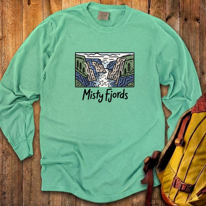 Misty Fjords National Monument Cotton Long Sleeve