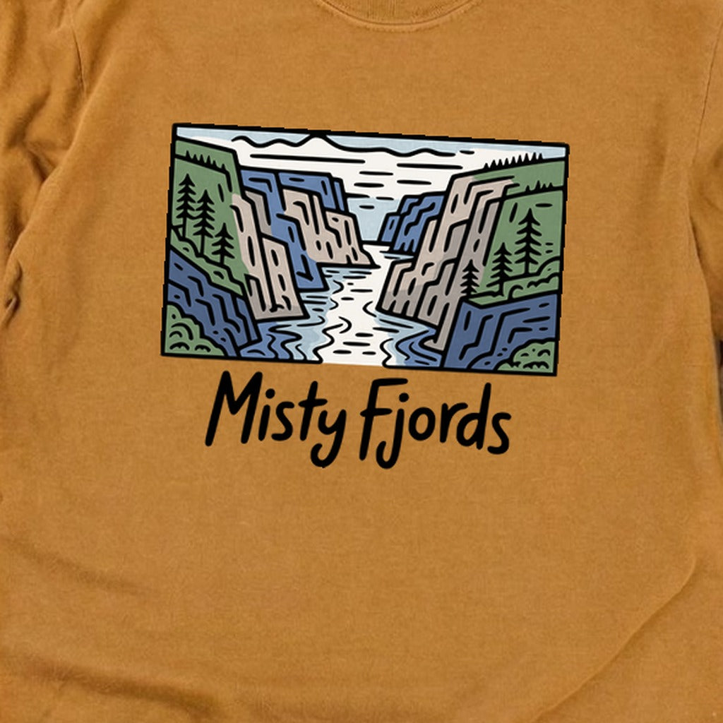 Misty Fjords National Monument Cotton Long Sleeve