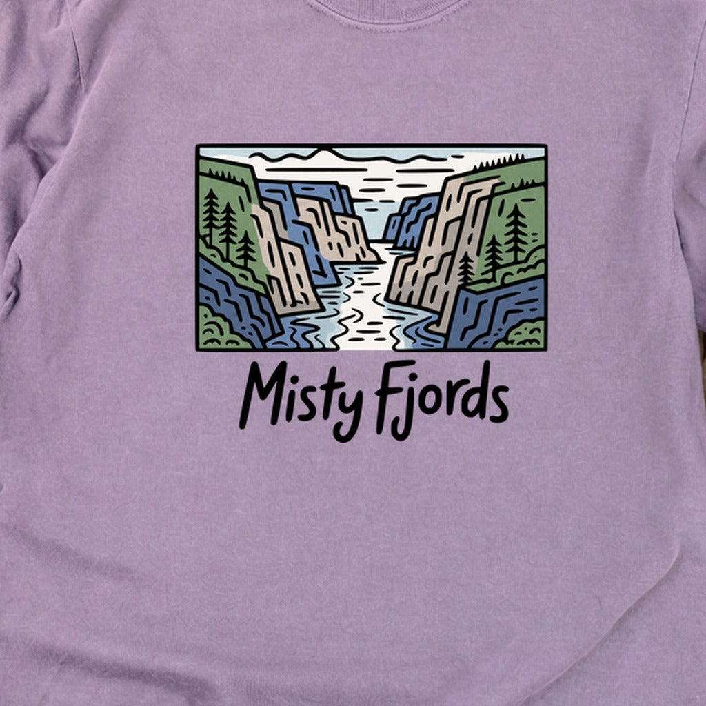 Misty Fjords National Monument Cotton Long Sleeve