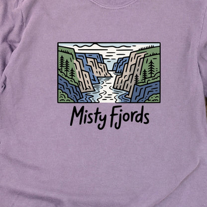 Misty Fjords National Monument Cotton Long Sleeve