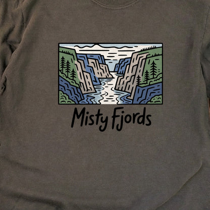 Misty Fjords National Monument Cotton Long Sleeve