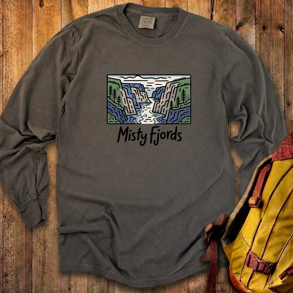 Misty Fjords National Monument Cotton Long Sleeve