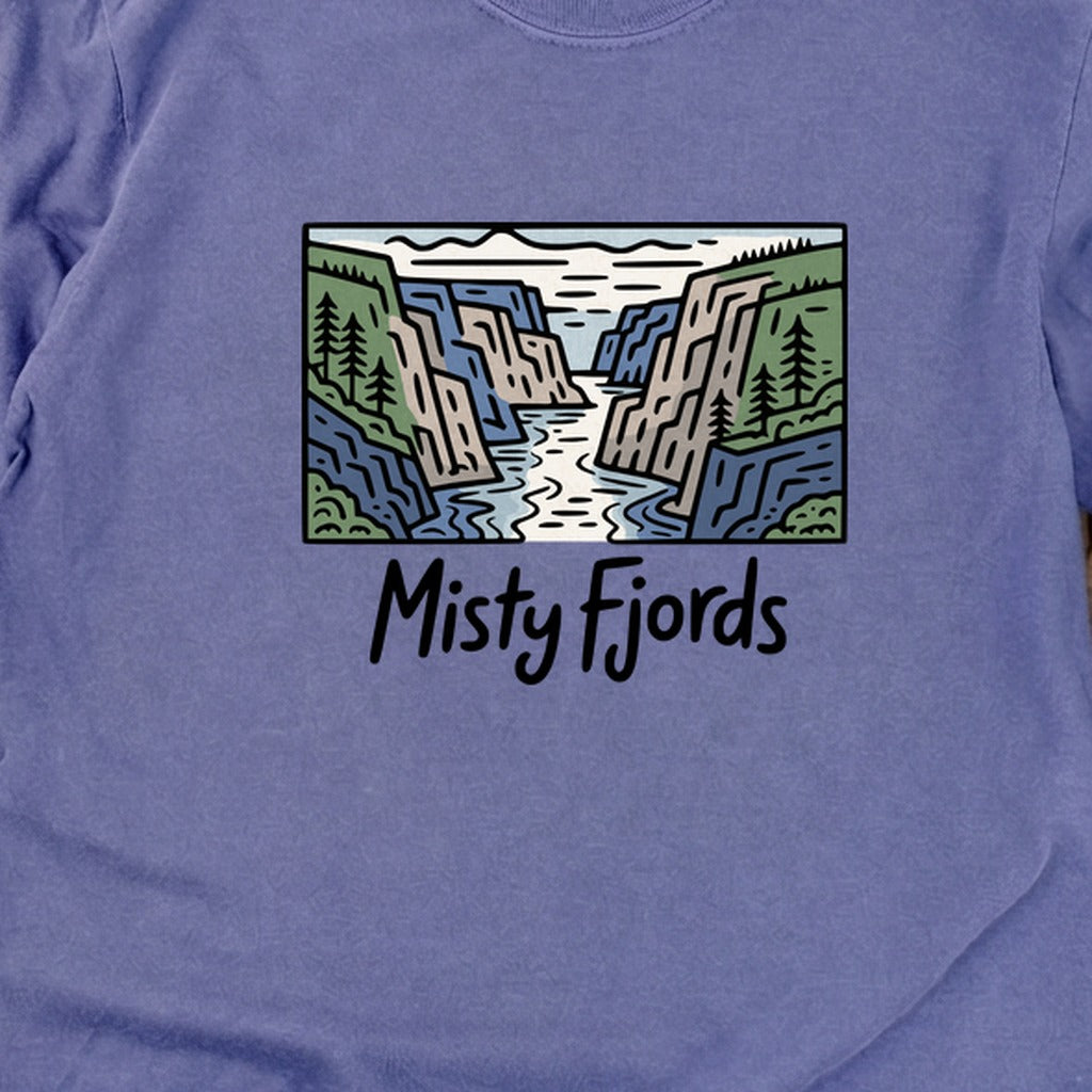 Misty Fjords National Monument Cotton Long Sleeve