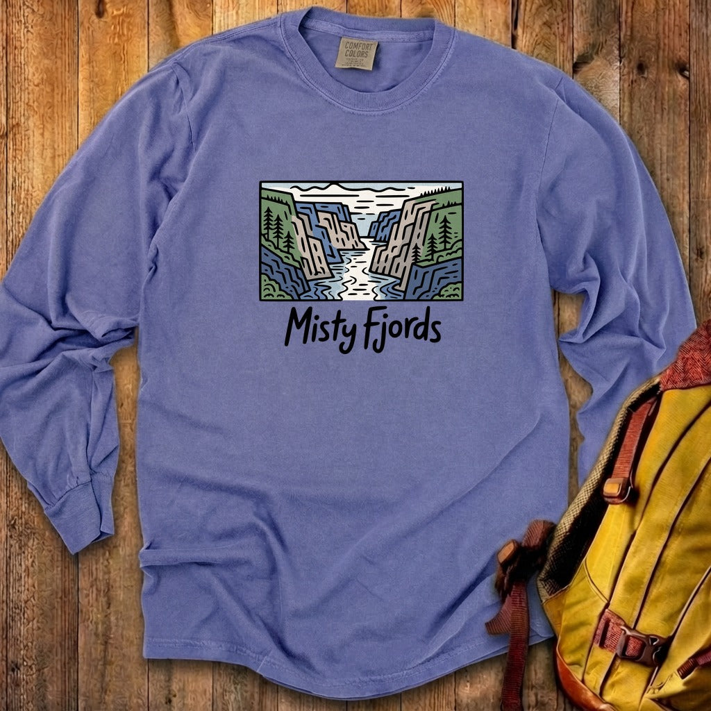 Misty Fjords National Monument Cotton Long Sleeve