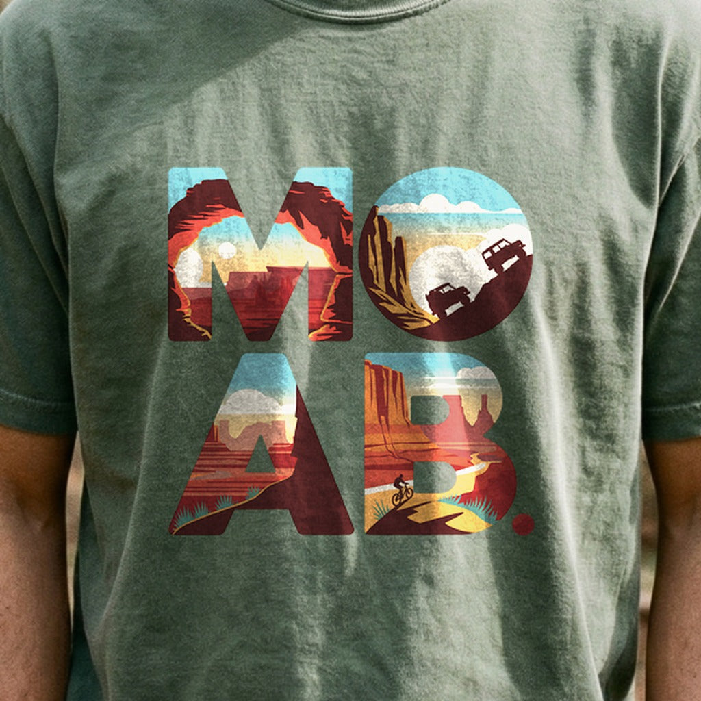Moab Utah Cotton T-Shirt