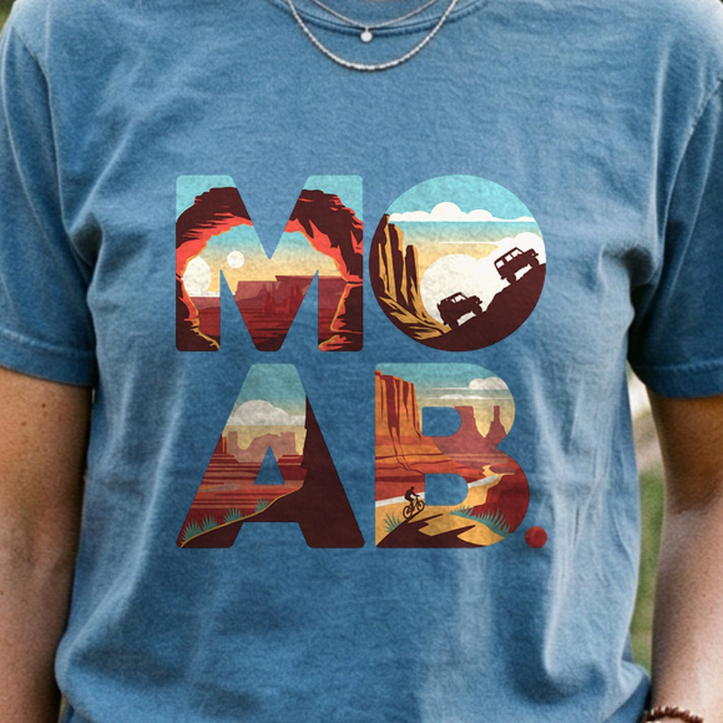 Moab Utah Cotton T-Shirt