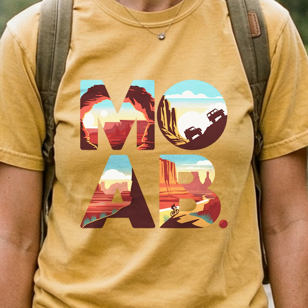 Moab Utah Cotton T-Shirt