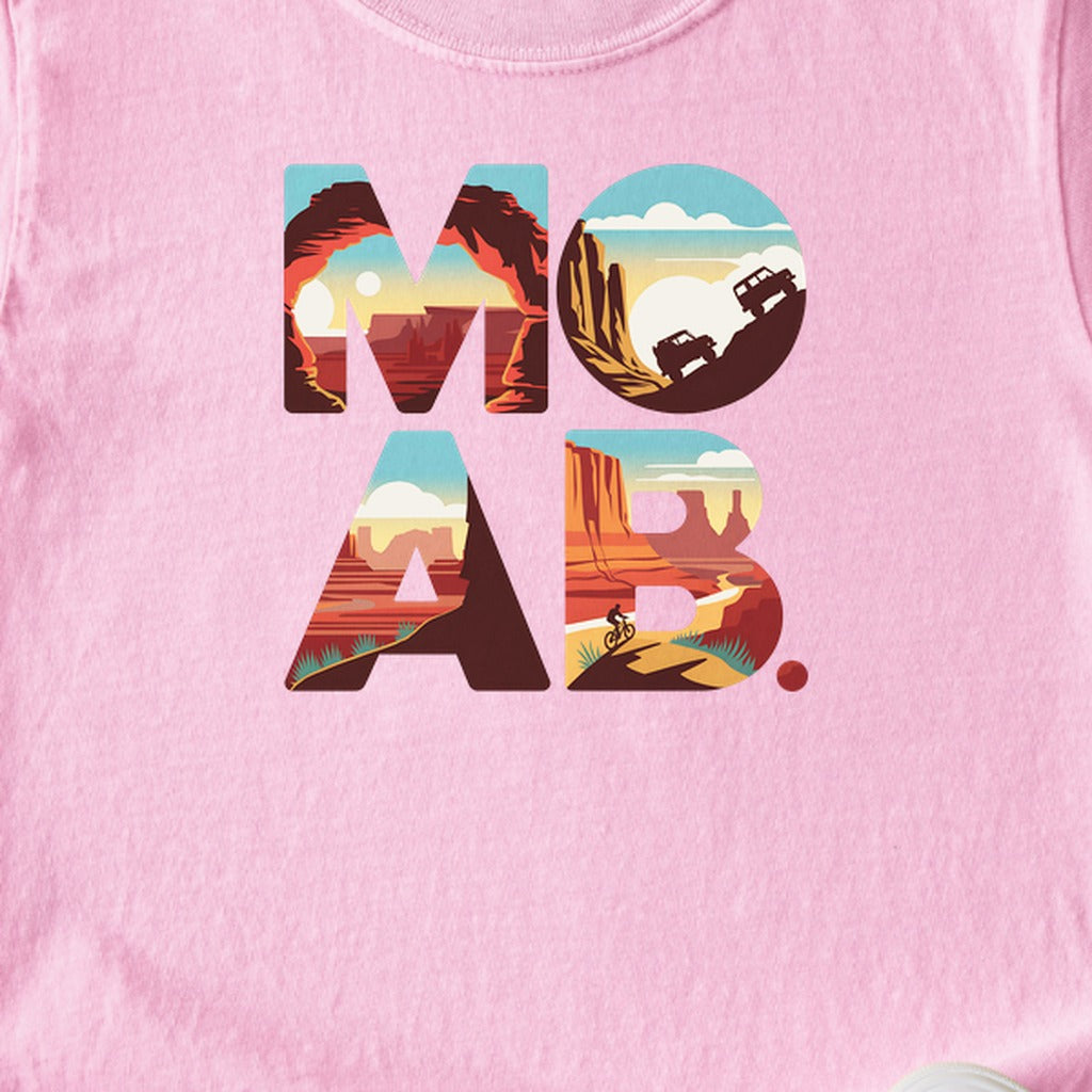 Moab Utah Kids Cotton T-Shirt