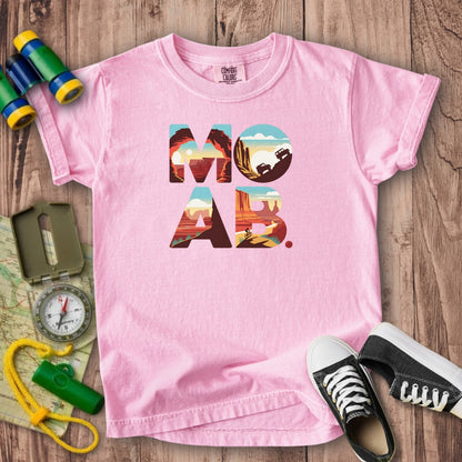 Moab Utah Kids Cotton T-Shirt