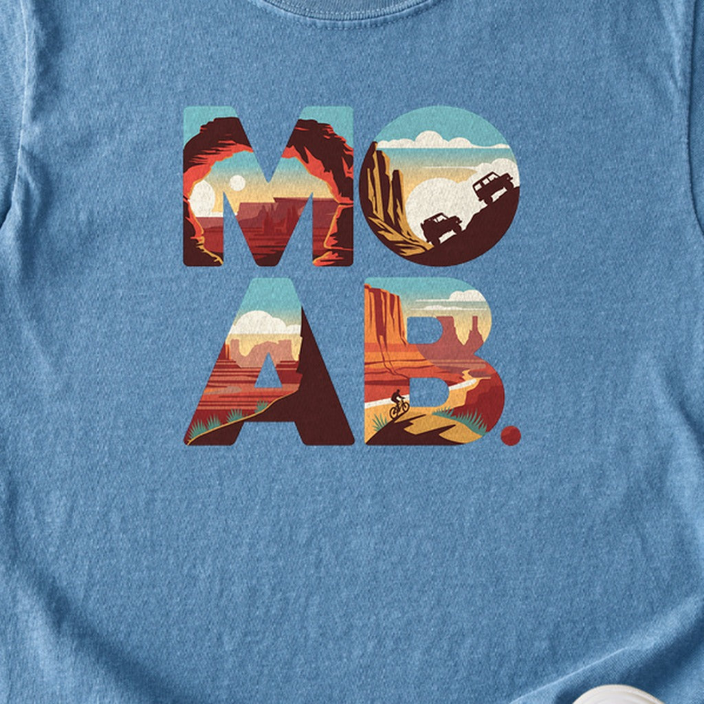Moab Utah Kids Cotton T-Shirt