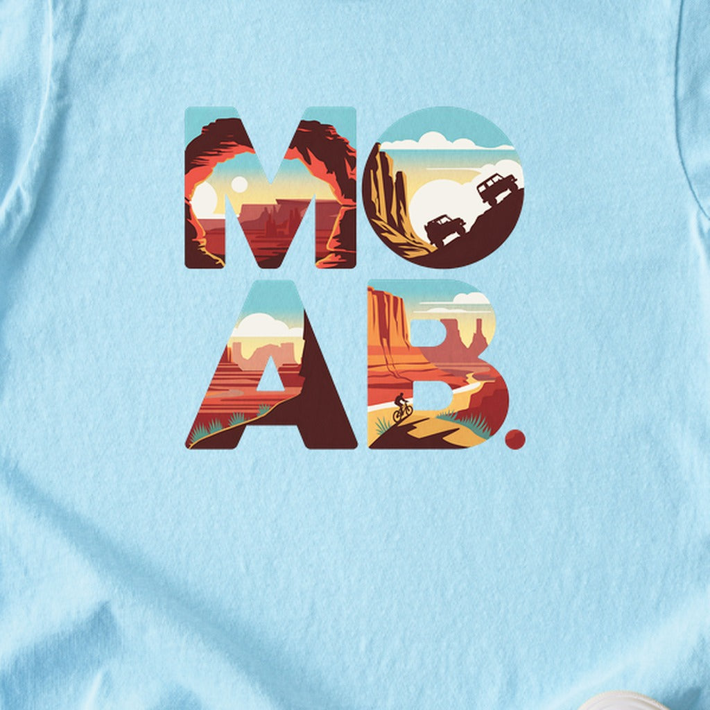 Moab Utah Kids Cotton T-Shirt