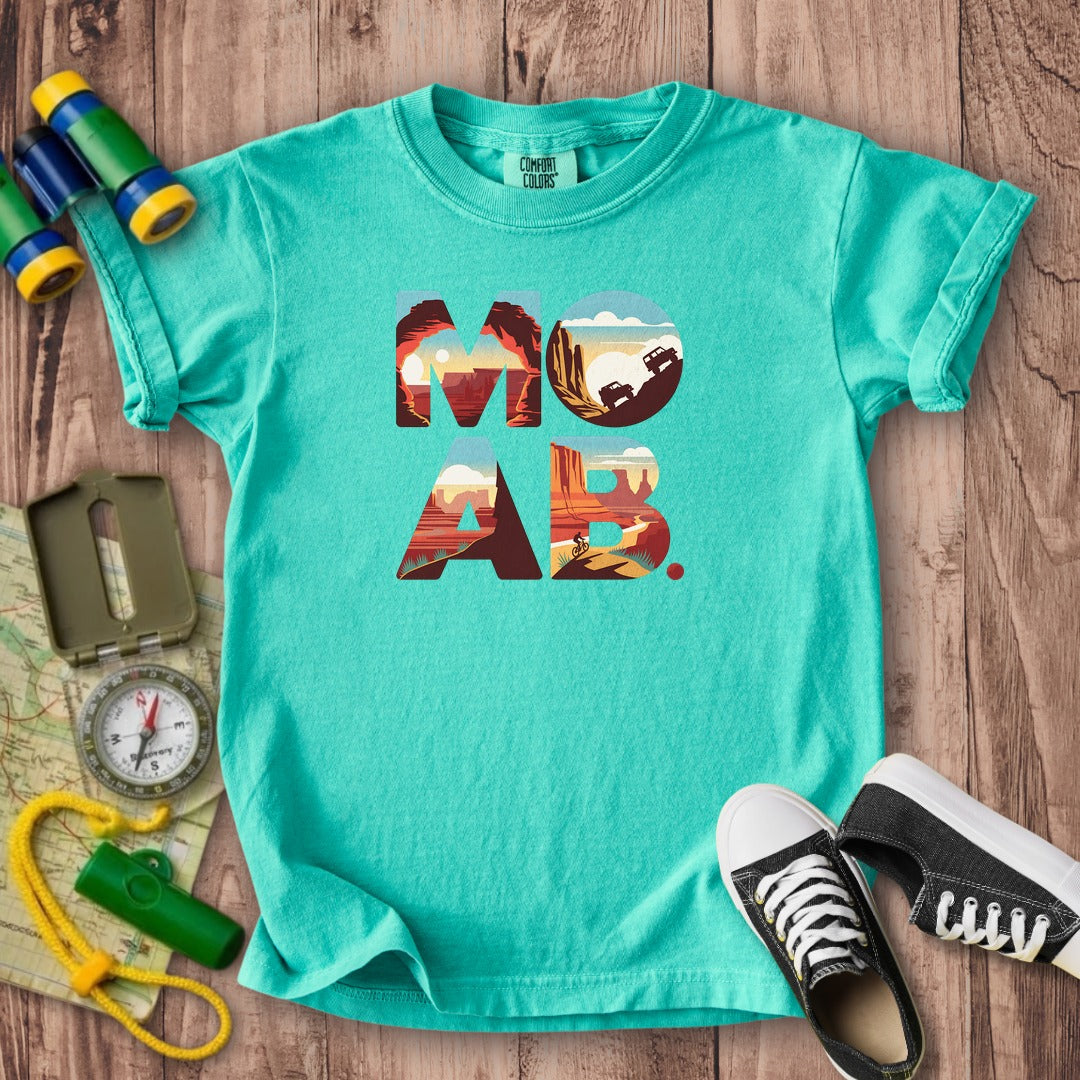 Moab Utah Kids Cotton T-Shirt