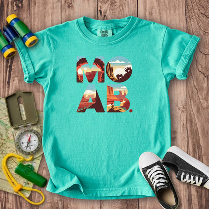 Moab Utah Kids Cotton T-Shirt