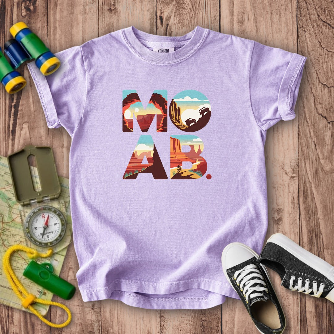 Moab Utah Kids Cotton T-Shirt