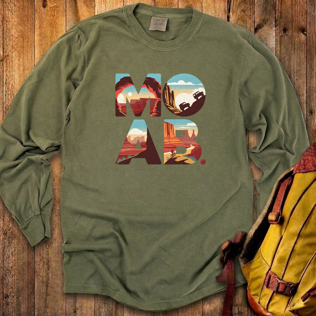 Moab Utah Cotton Long Sleeve