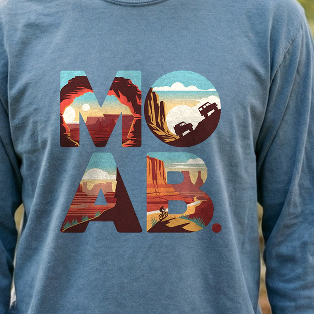 Moab Utah Cotton Long Sleeve