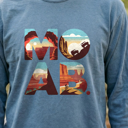 Moab Utah Cotton Long Sleeve
