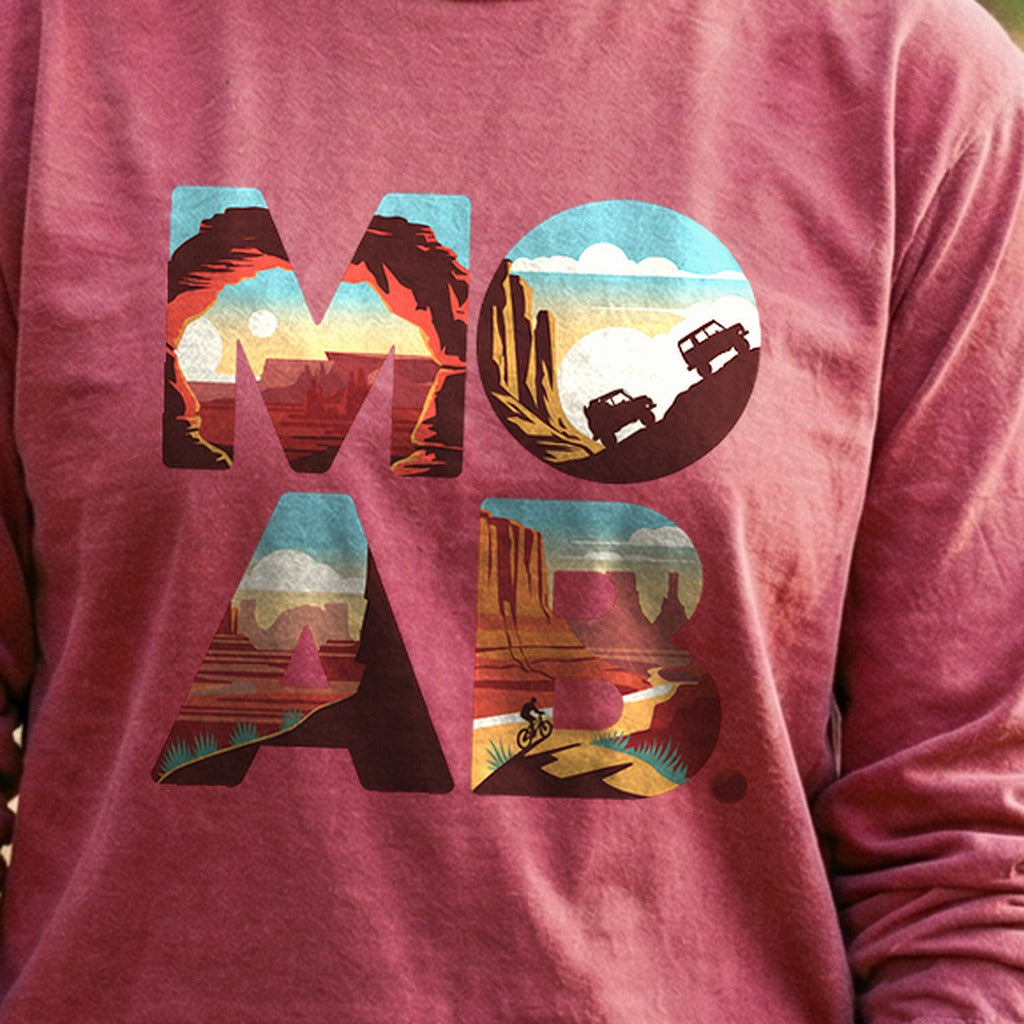 Moab Utah Cotton Long Sleeve