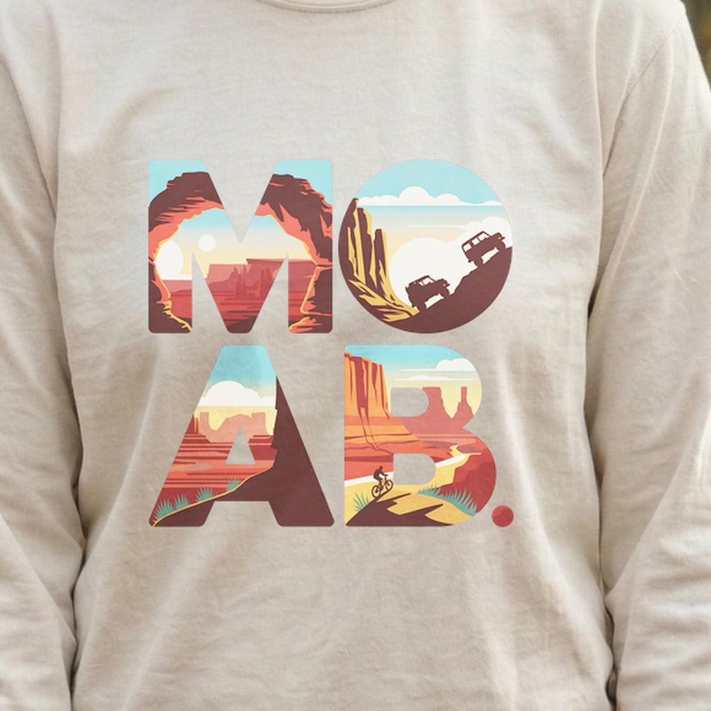 Moab Utah Cotton Long Sleeve