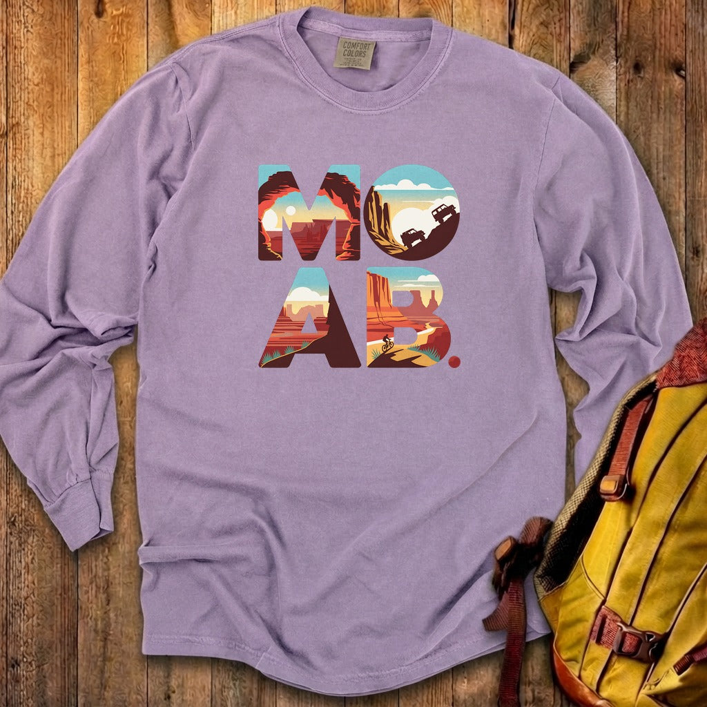 Moab Utah Cotton Long Sleeve