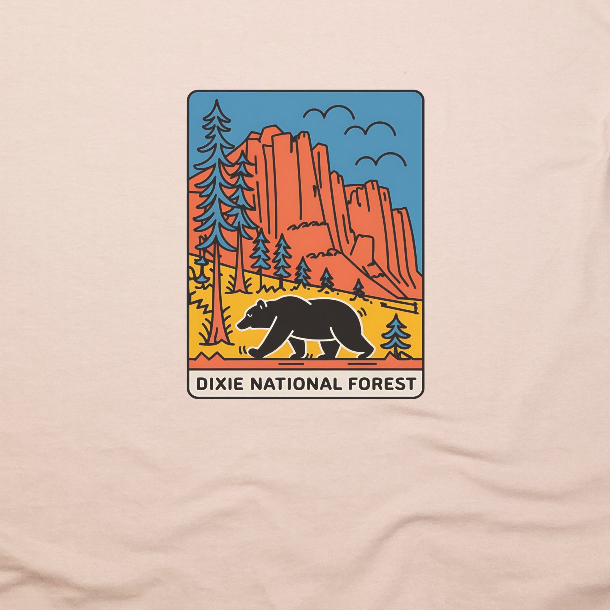 Dixie National Forest T-Shirt Adventure and Outdoors Themed T-Shirt