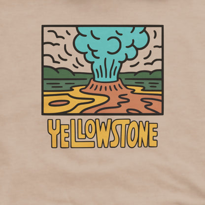 Yellowstone National Park Hoodie Adventure and Outdoors Themed Hoodie