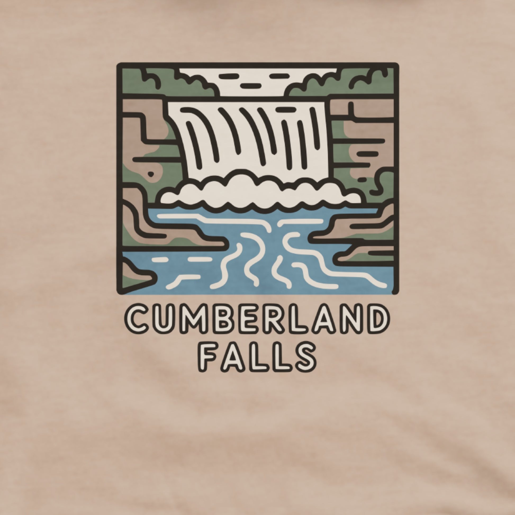 Cumberland Falls State Resort Park Hoodie Adventure and Outdoors Themed Hoodie