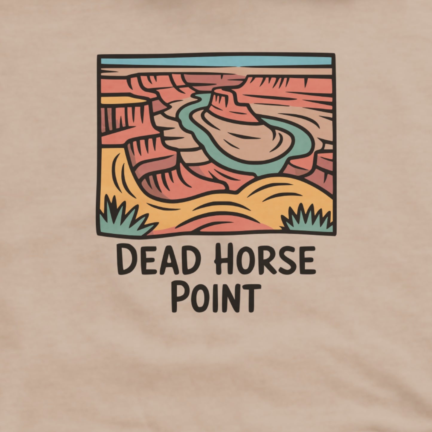 Dead Horse Point State Park Hoodie Adventure and Outdoors Themed Hoodie