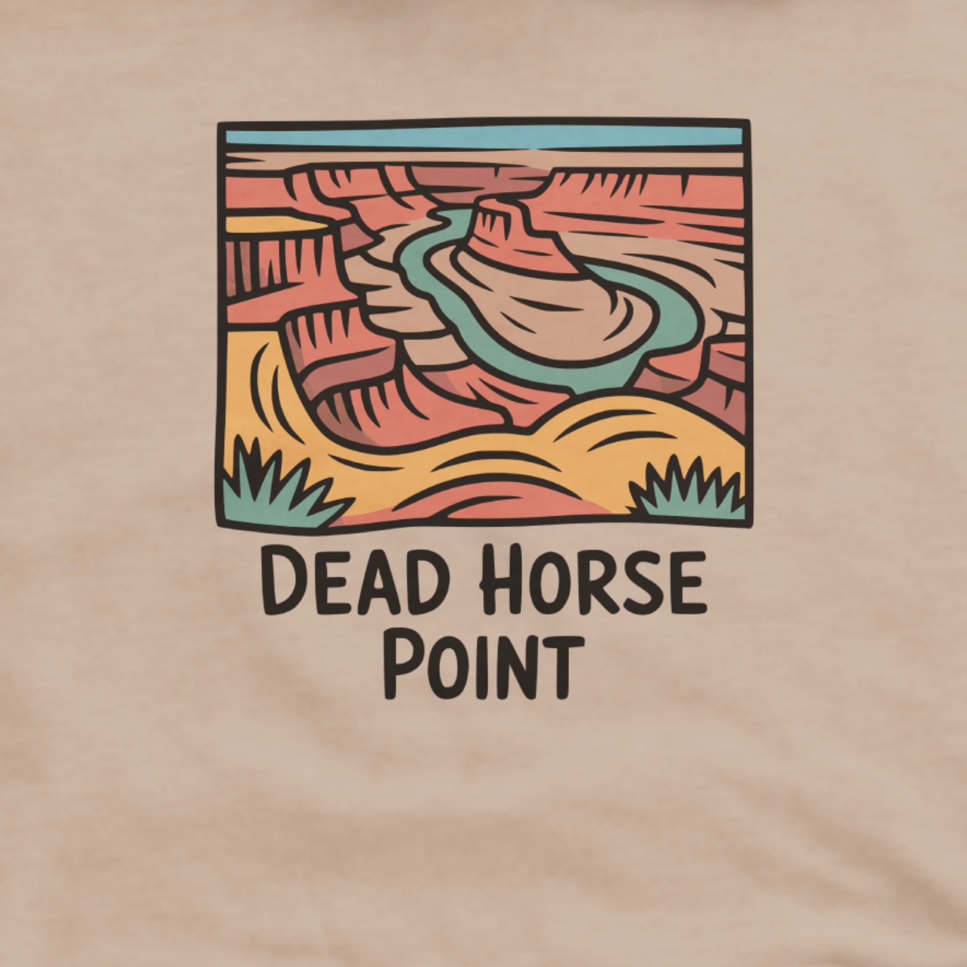Dead Horse Point State Park Hoodie Adventure and Outdoors Themed Hoodie