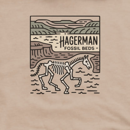 Hagerman Fossil Beds National Monument Hoodie Adventure and Outdoors Themed Hoodie