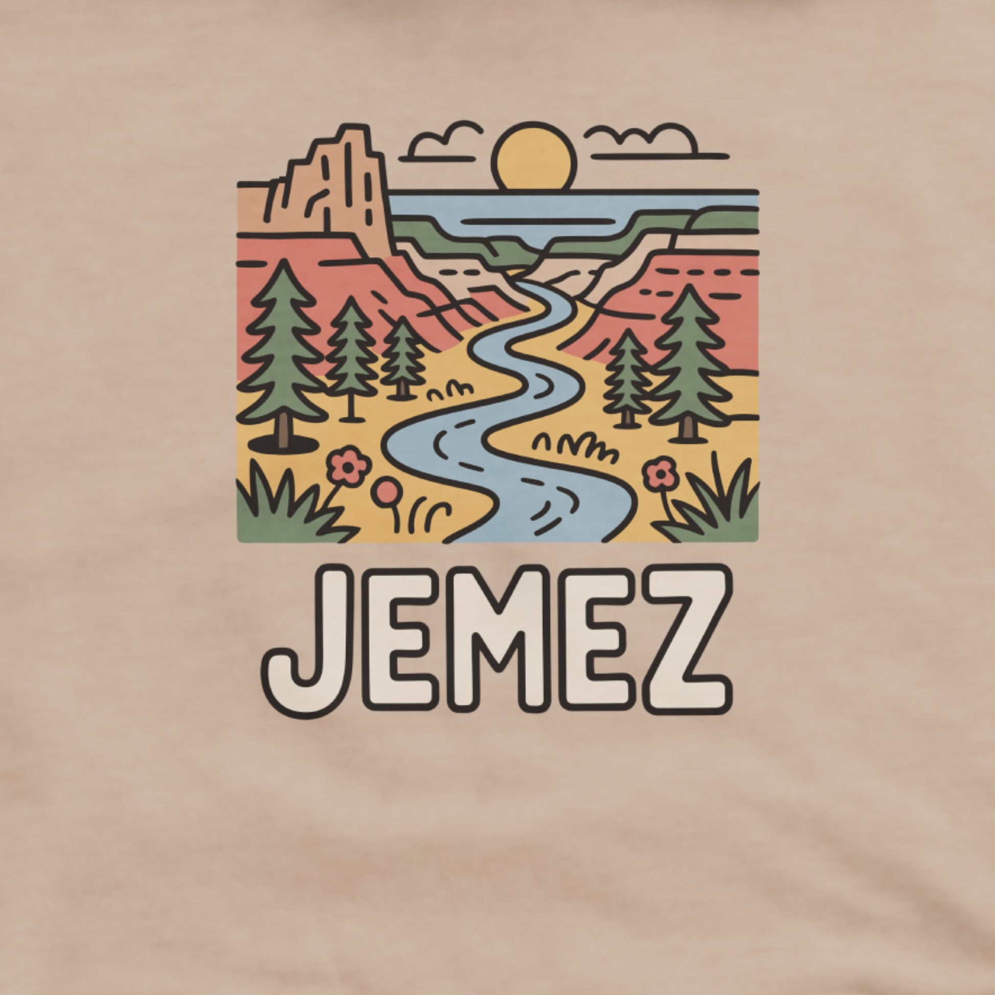 Jemez National Recreation Area Hoodie Adventure and Outdoors Themed Hoodie