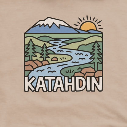 Mount Katahdin Hoodie Adventure and Outdoors Themed Hoodie