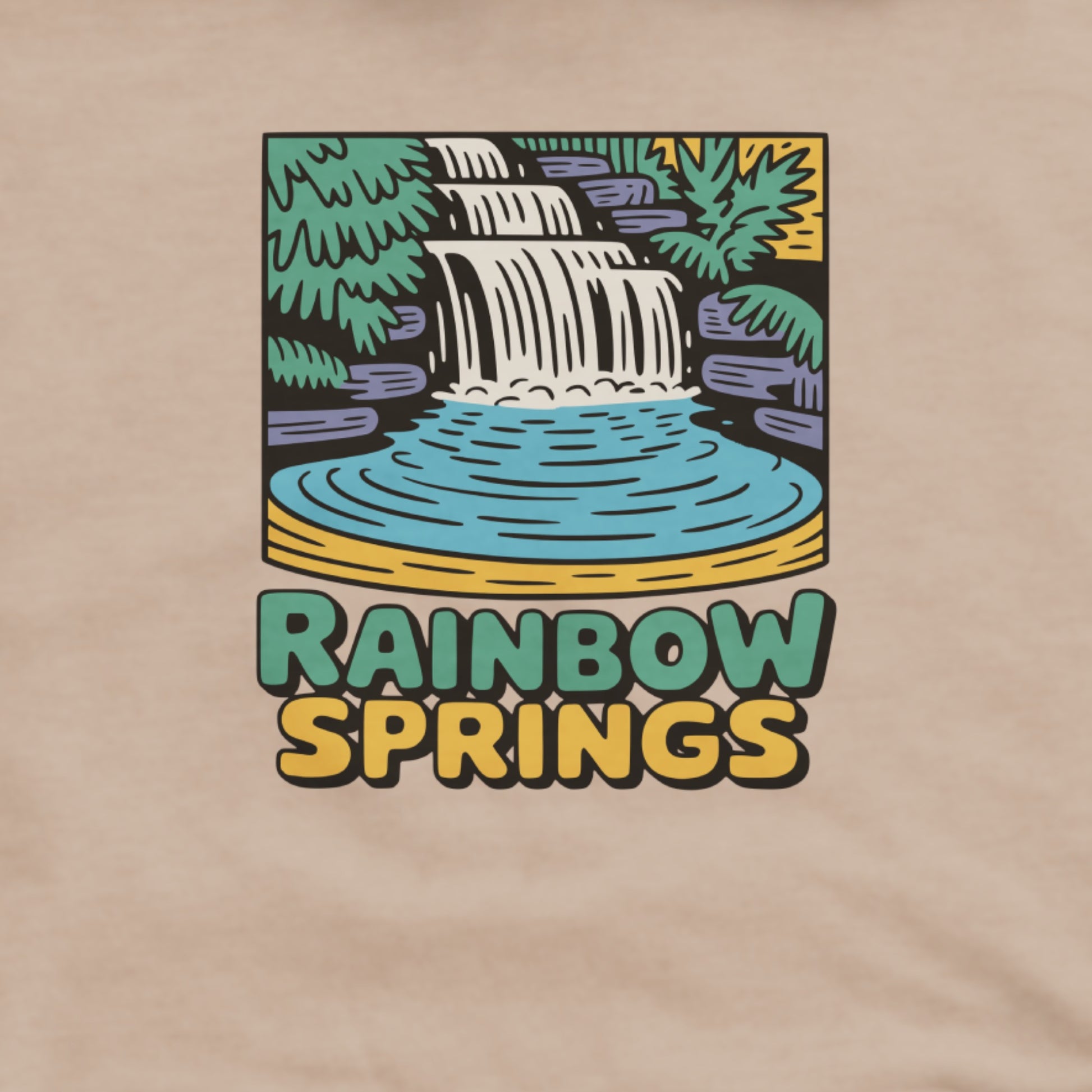 Rainbow Springs State Park Hoodie Adventure and Outdoors Themed Hoodie
