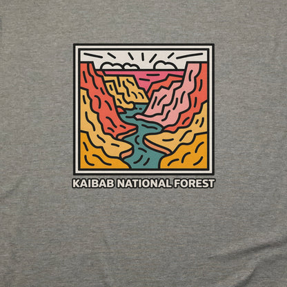Kaibab National Forest T-Shirt Adventure and Outdoors Themed T-Shirt