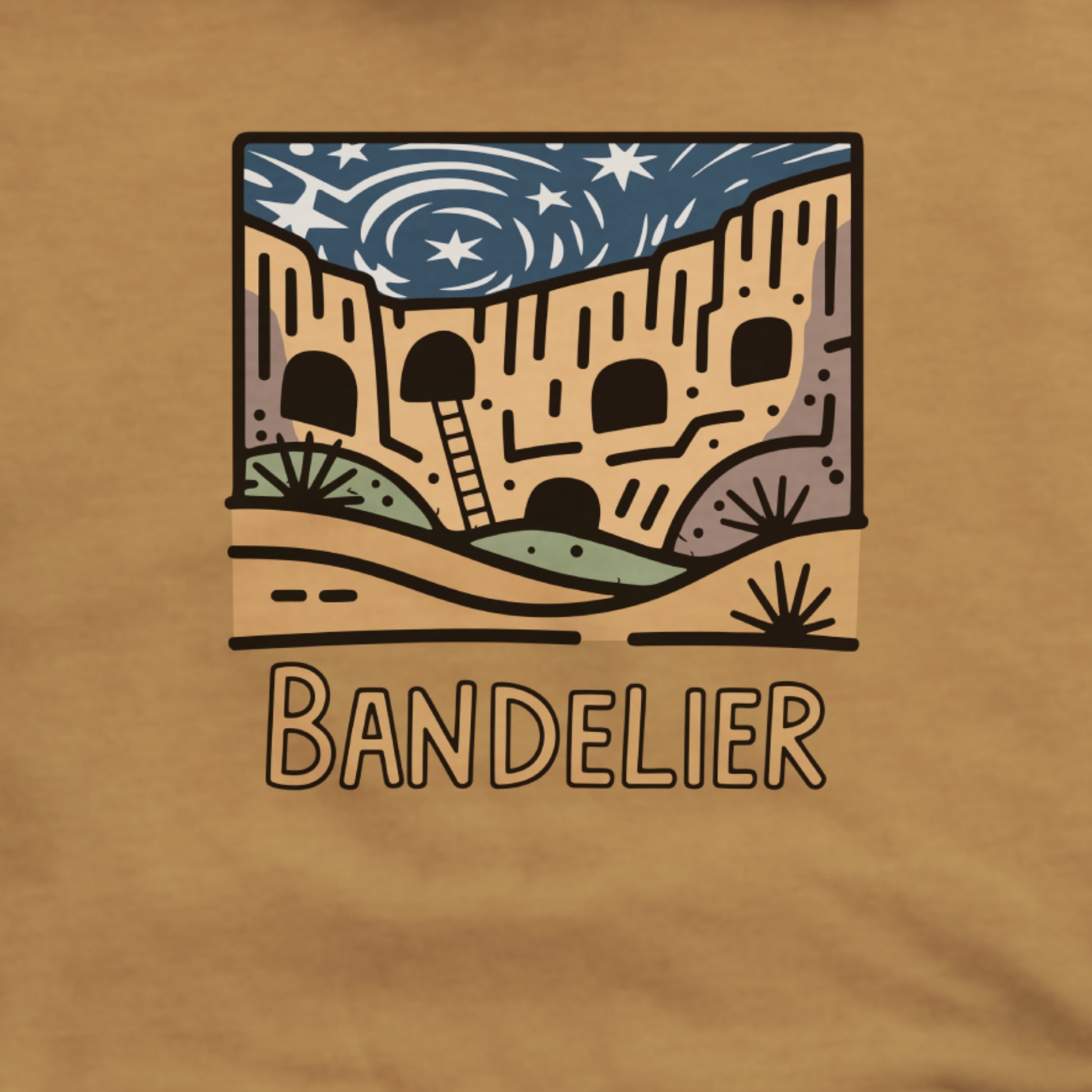 Bandelier National Monument Hoodie Adventure and Outdoors Themed Hoodie