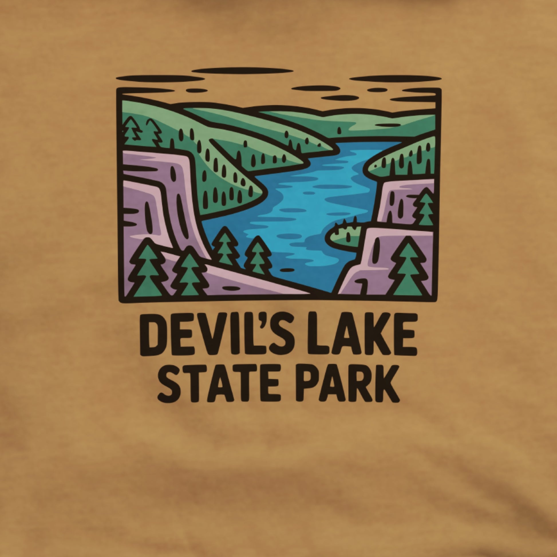 Devil’s Lake State Park Hoodie Adventure and Outdoors Themed Hoodie