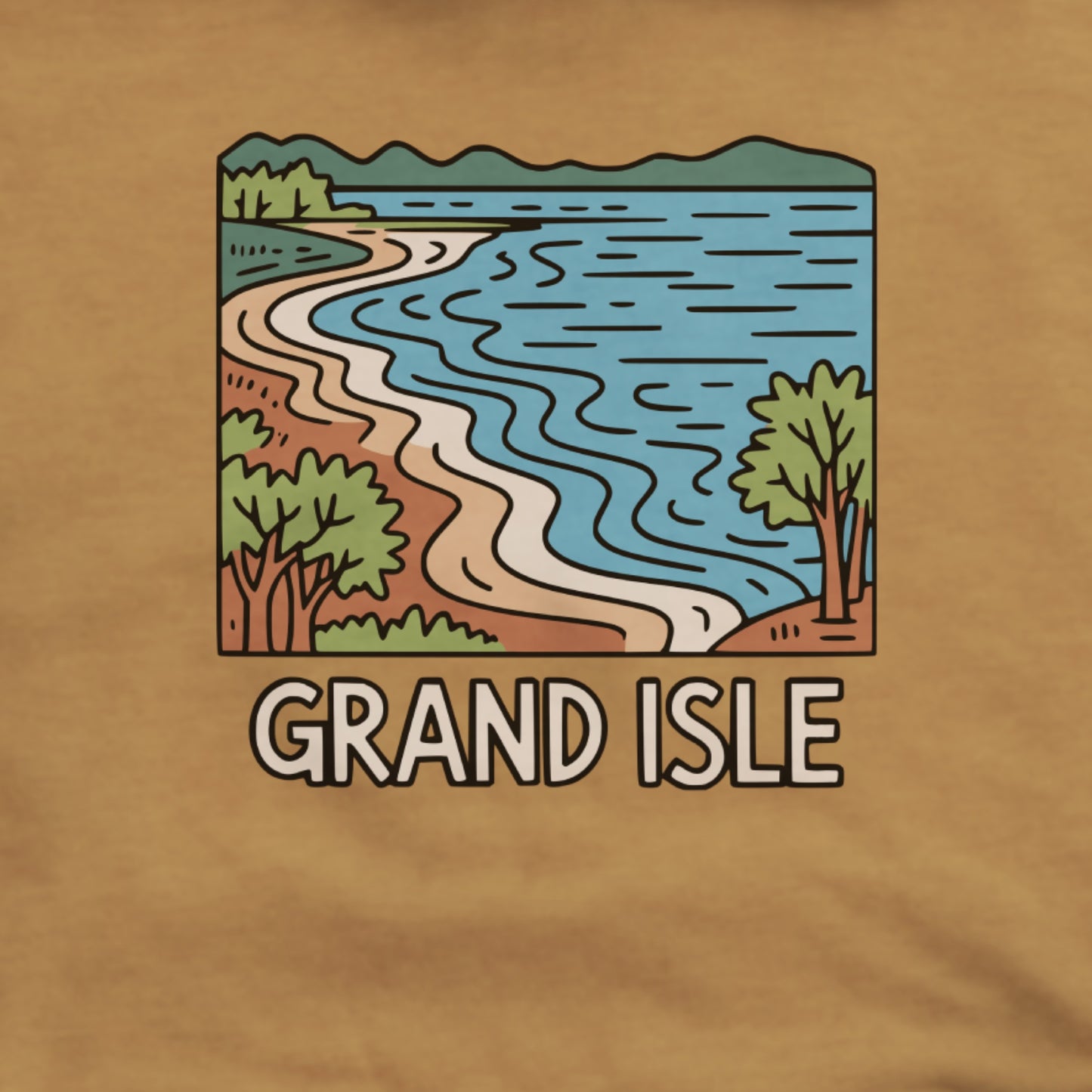 Grand Isle State Park Hoodie Adventure and Outdoors Themed Hoodie
