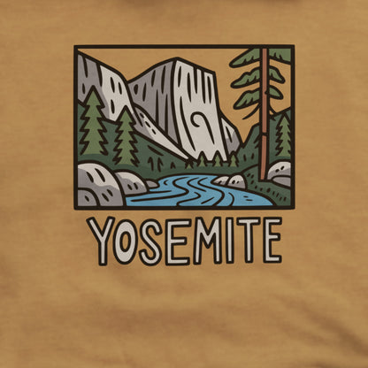 Yosemite National Park Hoodie Adventure and Outdoors Themed Hoodie