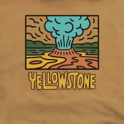 Yellowstone National Park Hoodie Adventure and Outdoors Themed Hoodie