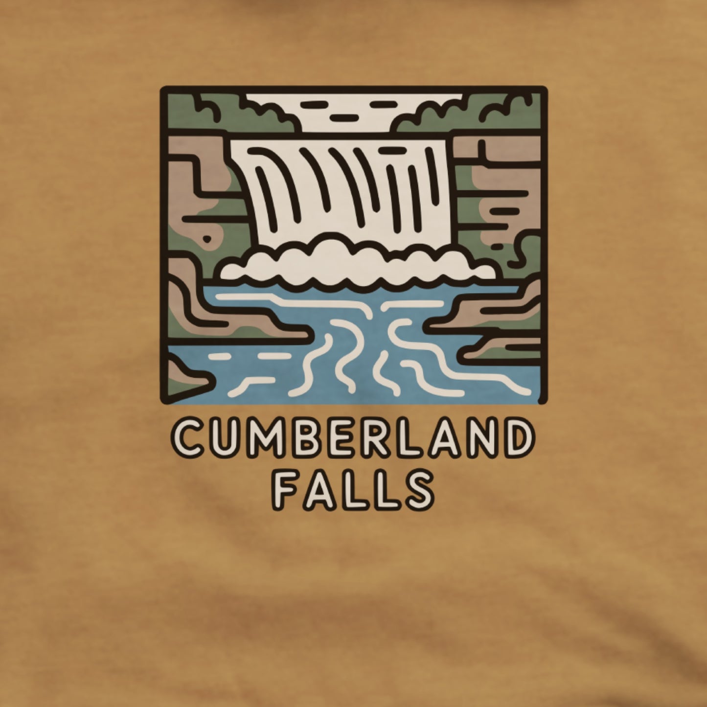 Cumberland Falls State Resort Park Hoodie Adventure and Outdoors Themed Hoodie