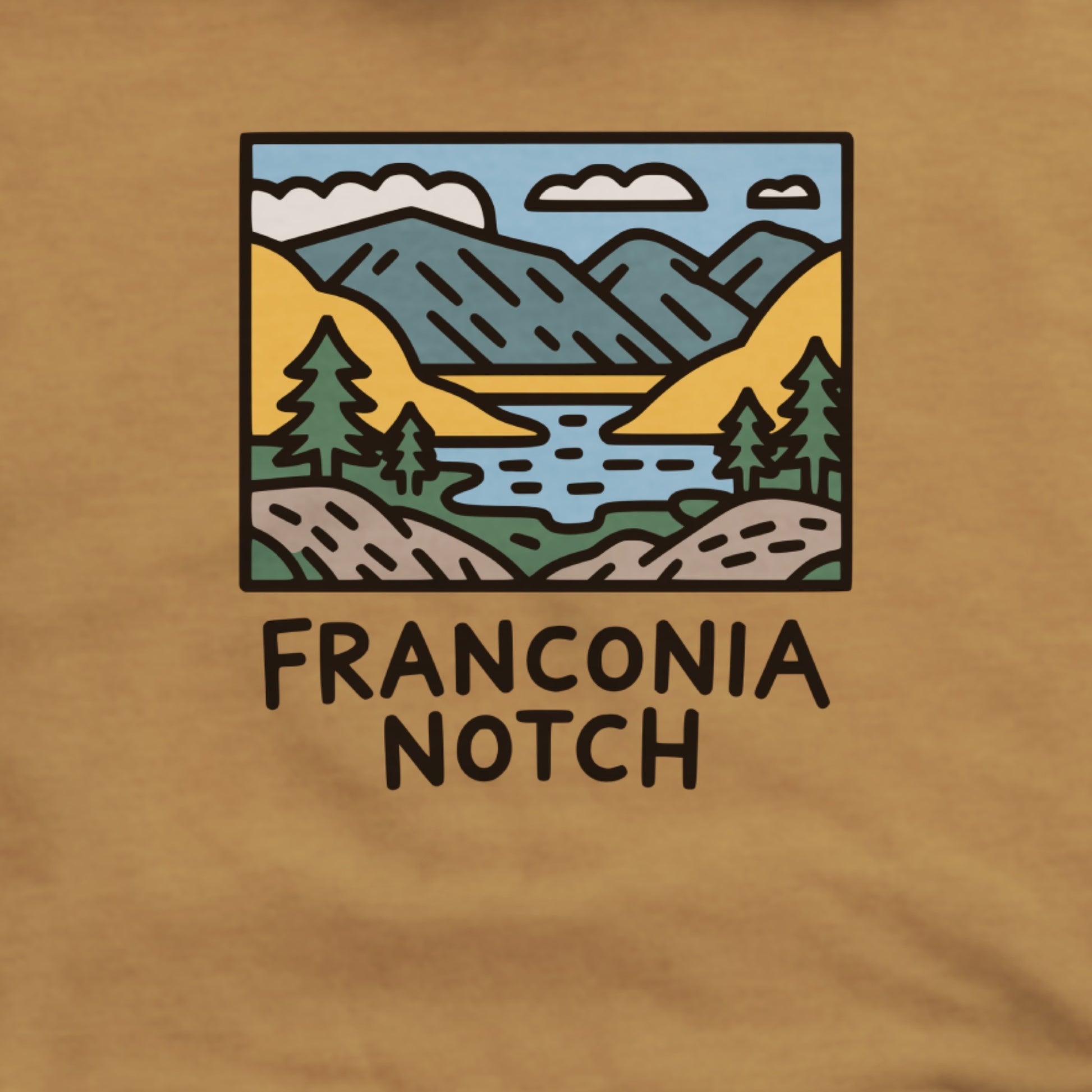 Franconia Notch State Park Hoodie Adventure and Outdoors Themed Hoodie