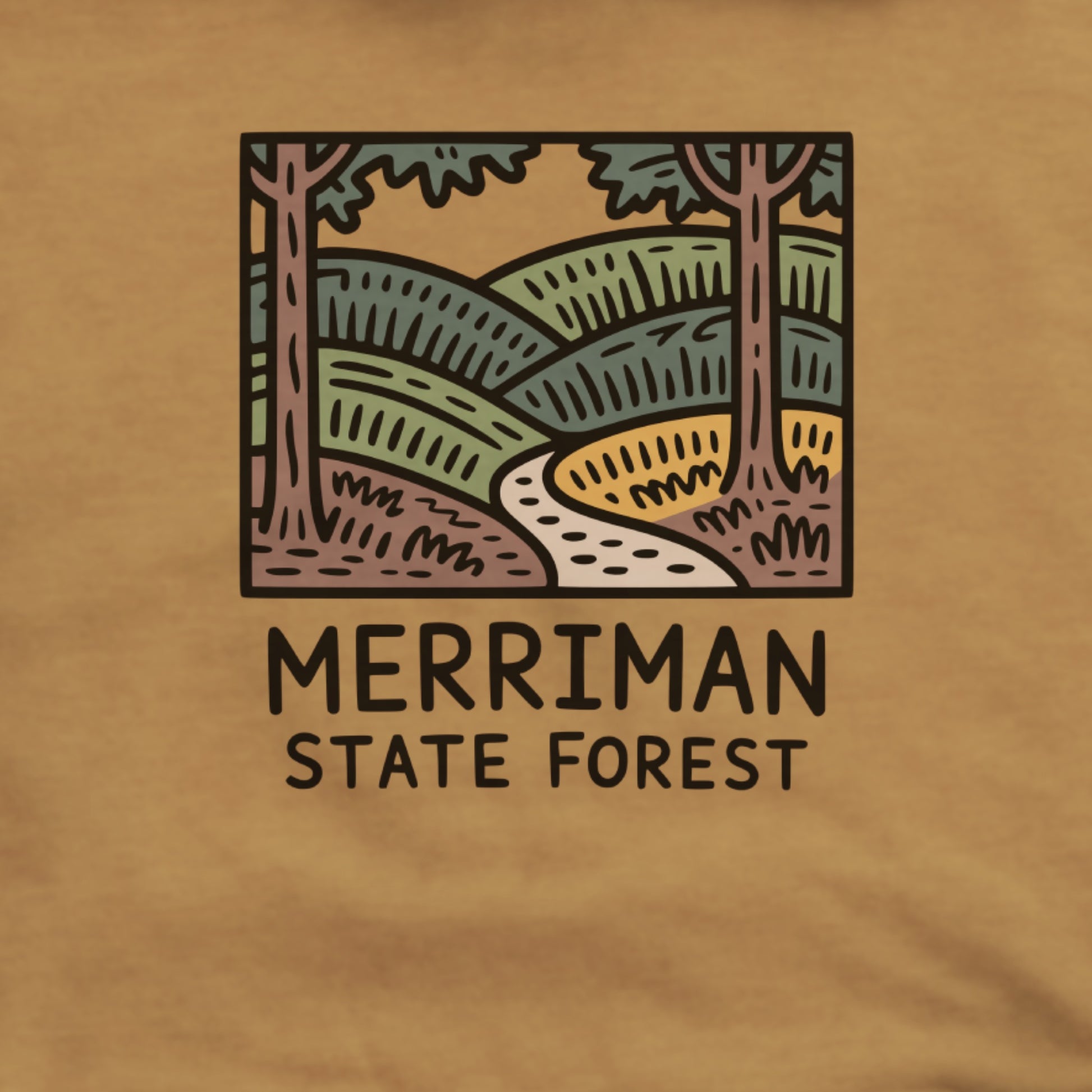 Merriman State Forest Hoodie Adventure and Outdoors Themed Hoodie