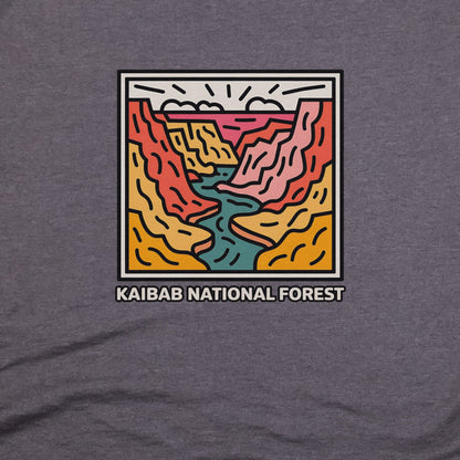 Kaibab National Forest T-Shirt Adventure and Outdoors Themed T-Shirt